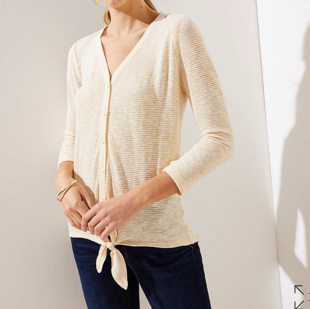 Loft Button Down Tee